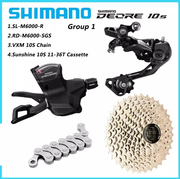 Jual Shimano Deore M6000 Groupset 