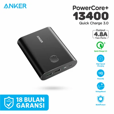 PowerBank Anker PowerCore+ 13400 mAh QC 3.0 - A1316
