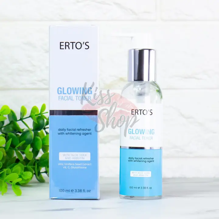 ertos glowing facial toner