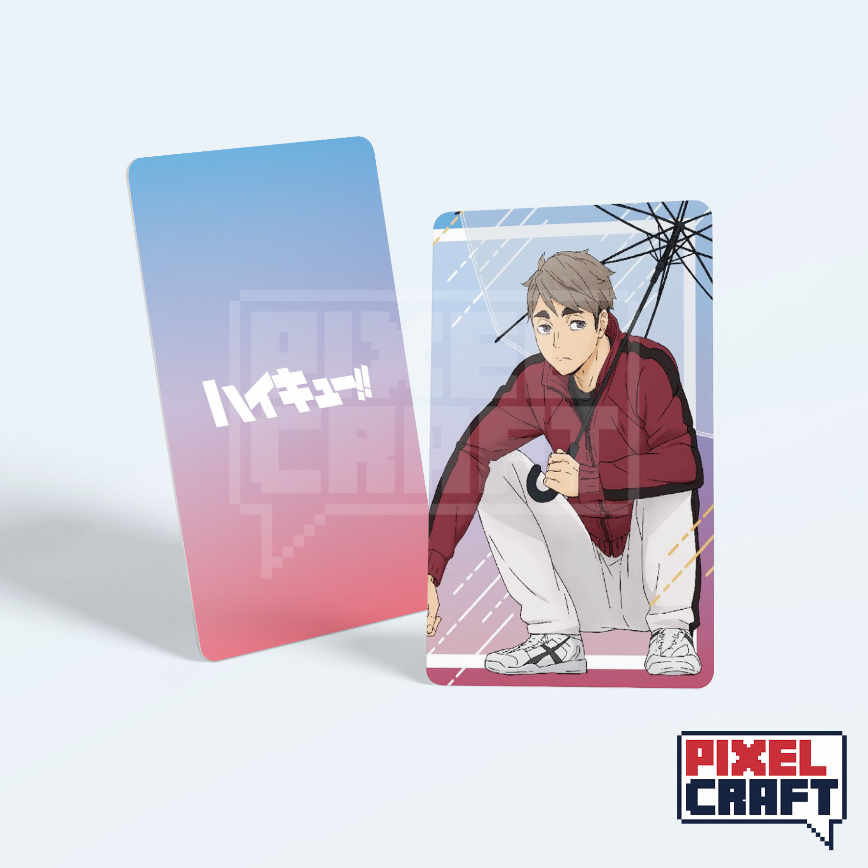 Photocard Karakter Anime Haikyuu (Umbrella Ver) Lazada Indonesia
