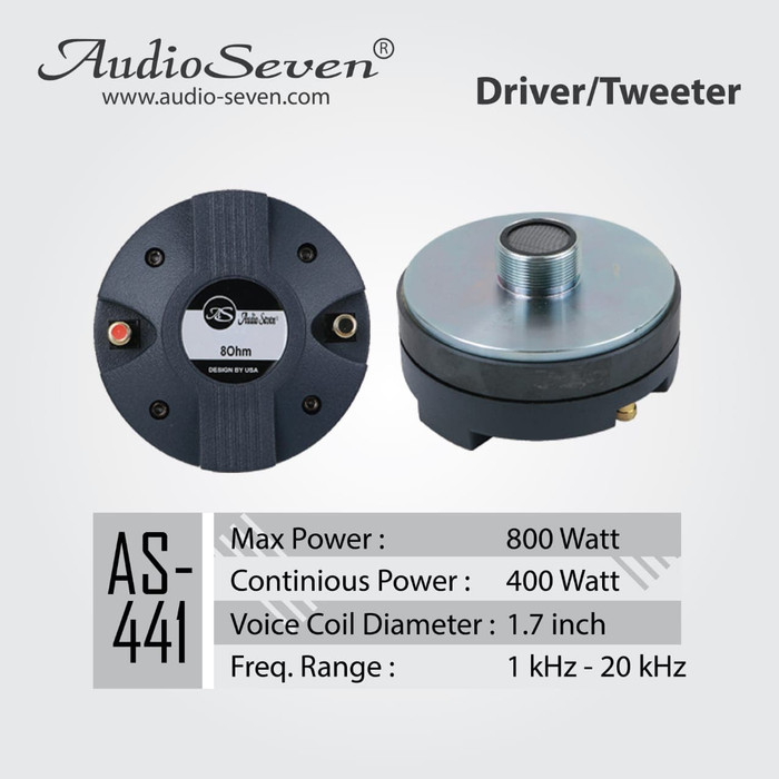 tweeter audio seven