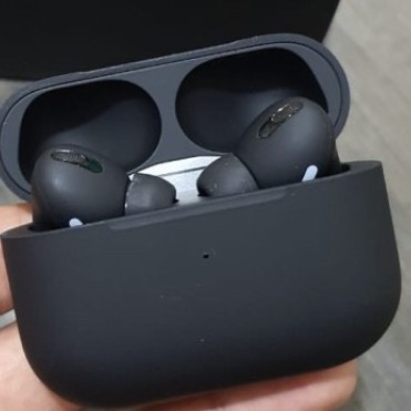 Gratis Ongkir Airpods pro supercopy 1:1 BLACK Edition apple airpods  wirelesscharging Terlaris | Lazada Indonesia