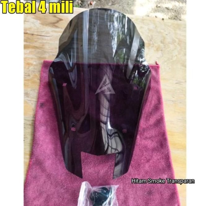 Windshield Visor Ws Yamaha Nmax Tdr Bubble Yamaha Nmax New Tebal Mm