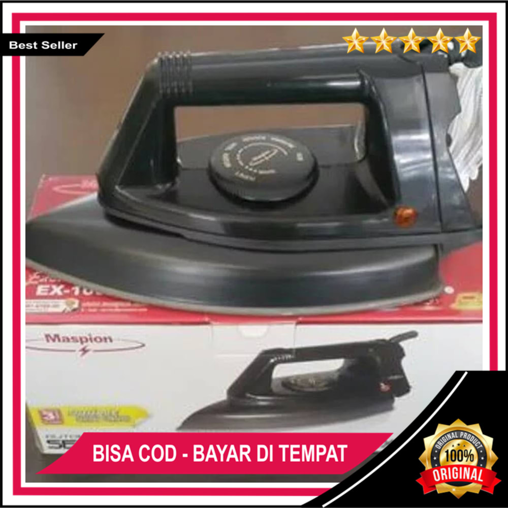 Bisa Bayar Ditempat Cod Setrika Maspion Ex 1000 Ex1000 Murah Berkualitas Ori Alas Setrika Setrika Philips Uap Otomatis Robot Wajah Robotic Maspion Pakaian E1 Setrika Mini Miyako Lazada Indonesia