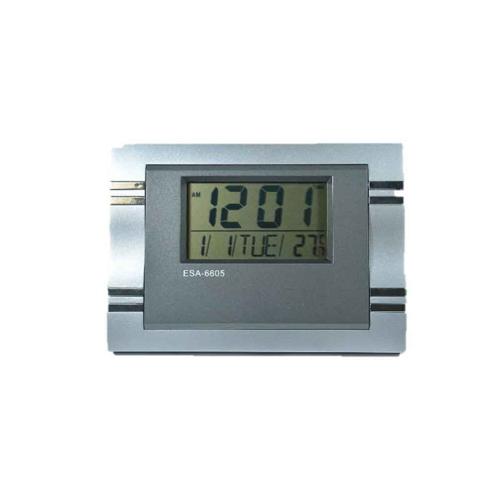 Digital wall clock alarm clock digital clock calendar day date temp temperatur Lazada PH