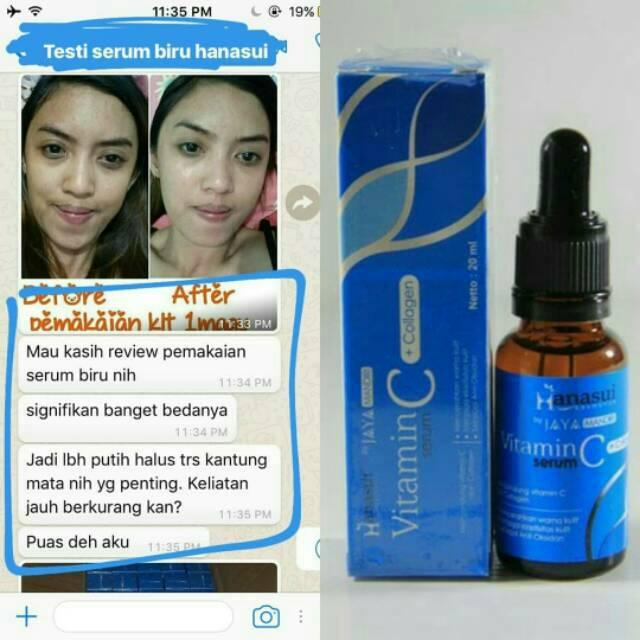 Hanasui Serum Vitamin C Collagen Serum Hanasui Serum Vitamin C Serum Collagen Serum Colagen Serum Wajah Hanasui Hanasui Serum Vitamin C Serum Vit C Shanum Mart Lazada Indonesia