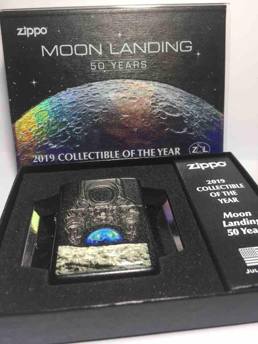 2- ZIPPO, MOON LANDING, 50 YEARS LIGHTERS W/ BOXES Dec 07, 2019 ...