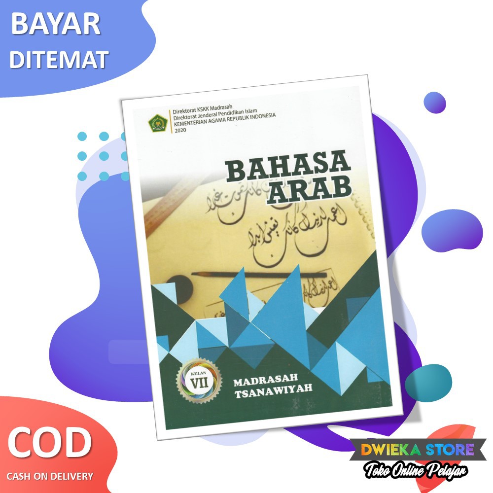 Buku Siswa Bahasa Arab Kelas 7 MTs KEMENAG | Lazada Indonesia