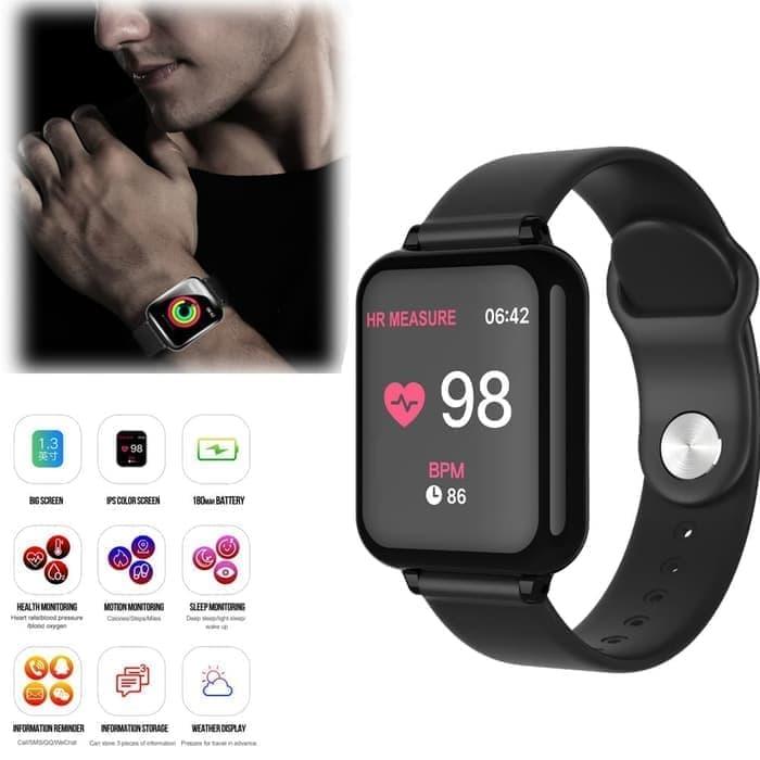 Smartwatch B57 Waterproof IP67 and Blood Pressure Smart Bracelet | Lazada  Indonesia