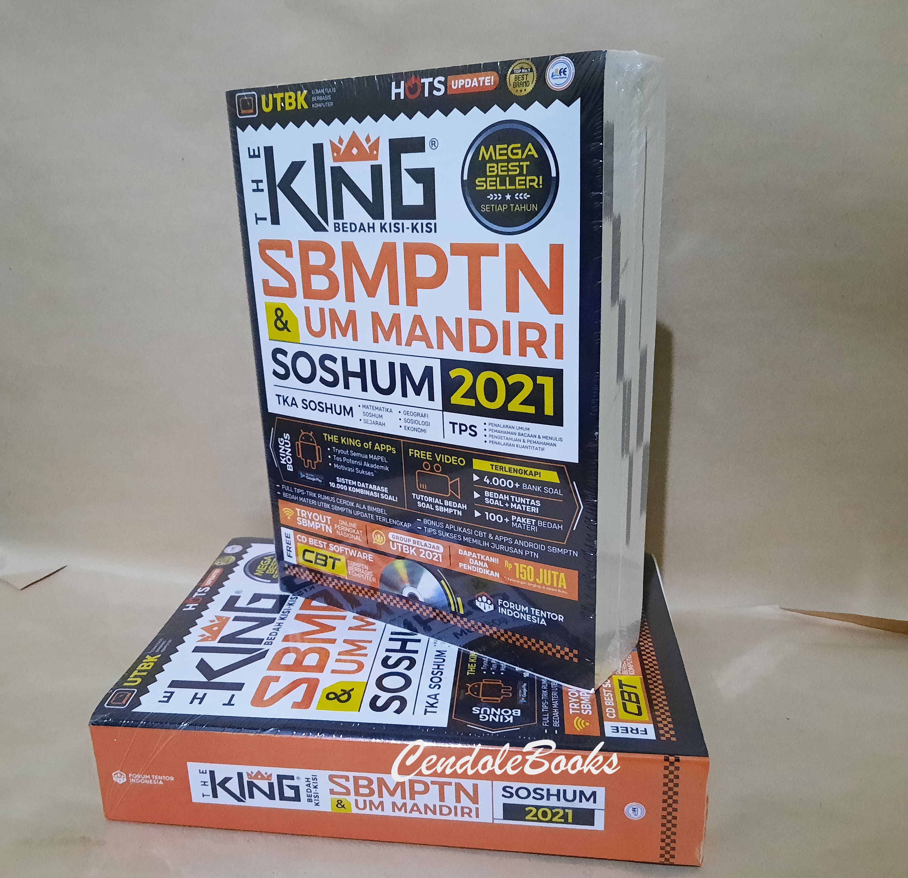 Buku Sbmptn Soshum 2021 The King Bedah Kisi Kisi Sbmptn Dan Um Mandiri Soshum 2021 Plus Cd Lazada Indonesia