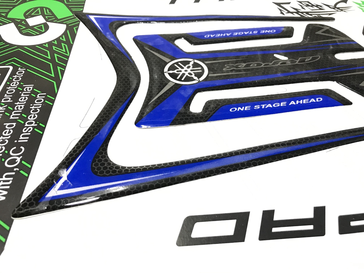 Tankpad Yamaha Aerox 155 Warna Biru Tengped Yamaha Aerox Biru Lazada Indonesia