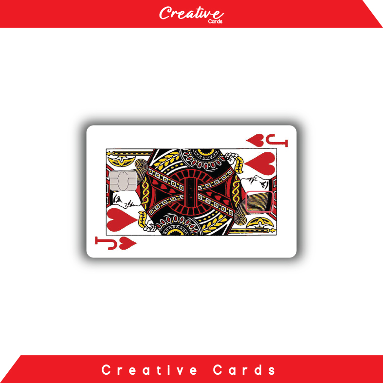 Stiker Sticker Kartu Atm Skin Card Remi Edition Vinyl + Laminating