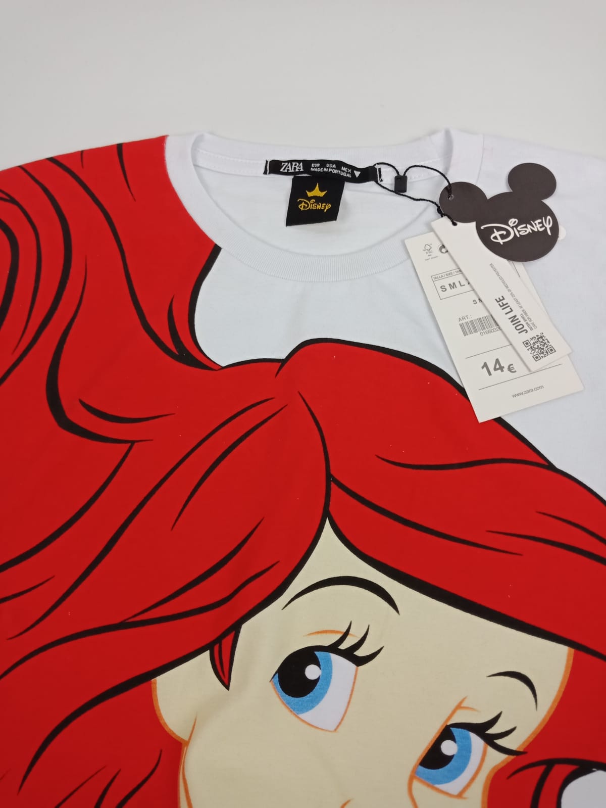 BAYAR DITEMPAT Baju wanita disney mermaid kaos zara wanita
