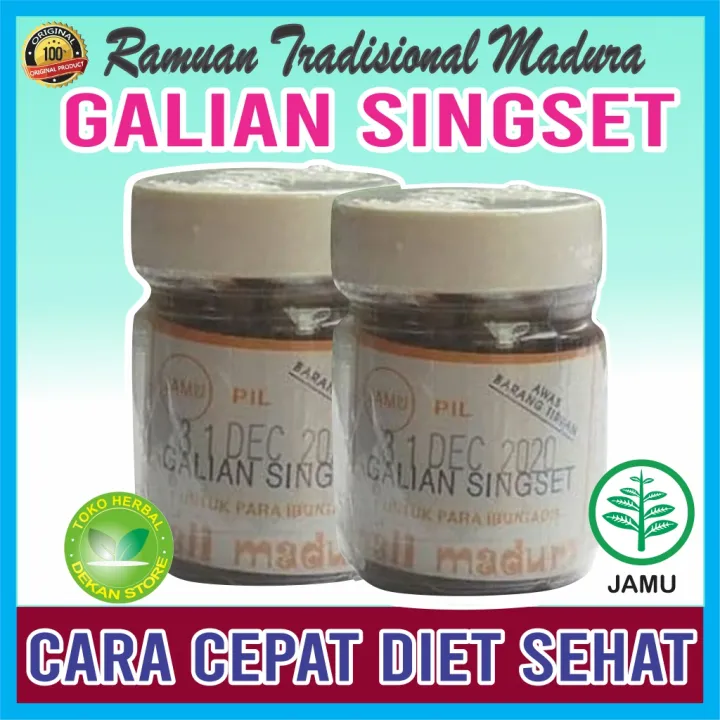 Jamu Penurun Berat Badan Ampuh Obat Herbal Diet Pelangsing Tubuh Ideal Ramuan Madura Asli Bisa Cod Lazada Indonesia