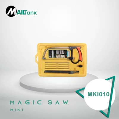 MailTank Magic Mini Saw Gergaji Kayu Besi Pipa Multifungsi Set 3 Way Blade Serbaguna