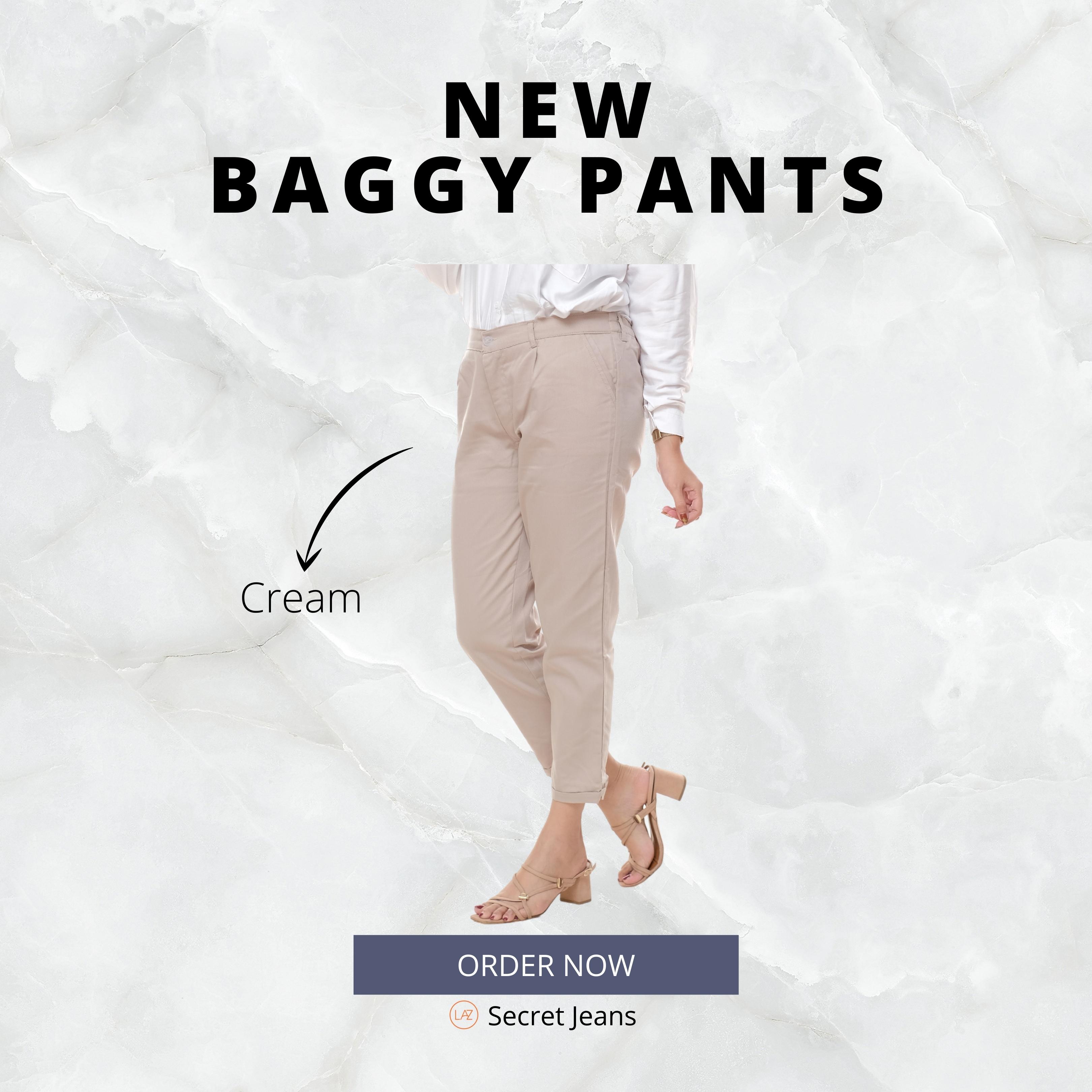 Celana Baggy Perempuan / Model Baggy 