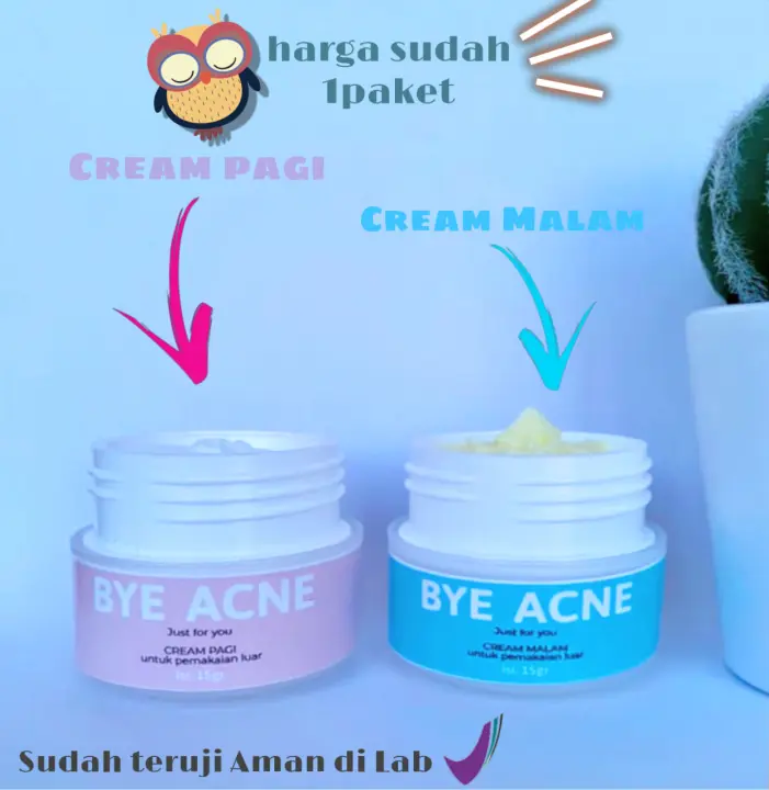 bye bye acne cream