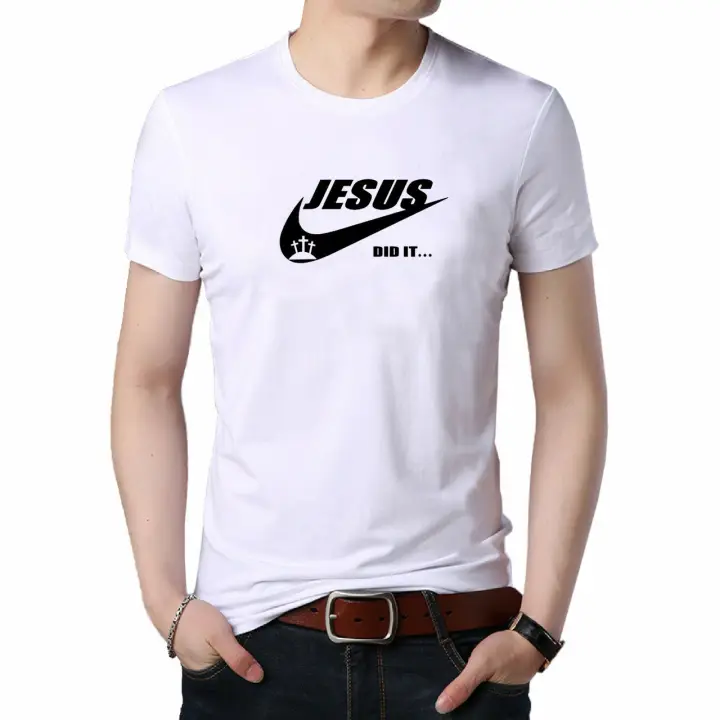 jesus did it nike shirt