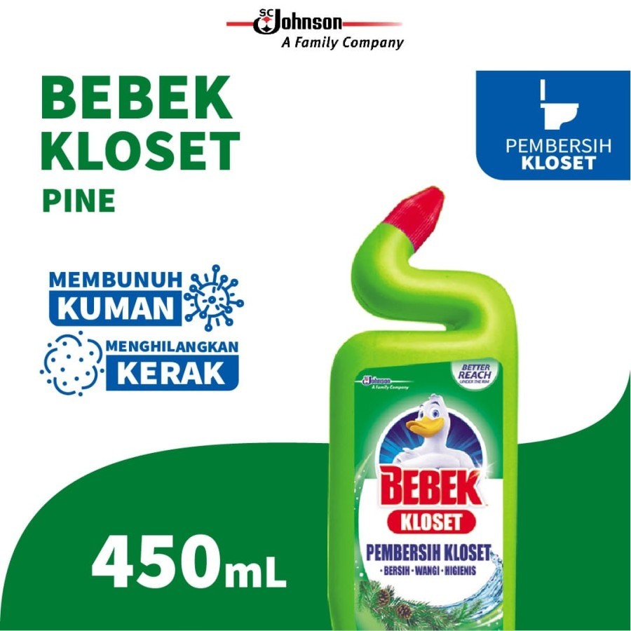 Bebek Kloset Pinus 450ml Pembersih Kloset Kamar Mandi Lazada Indonesia