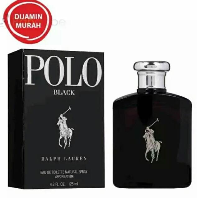 Parfum pria terlaris POLO BLACK 100ML 
