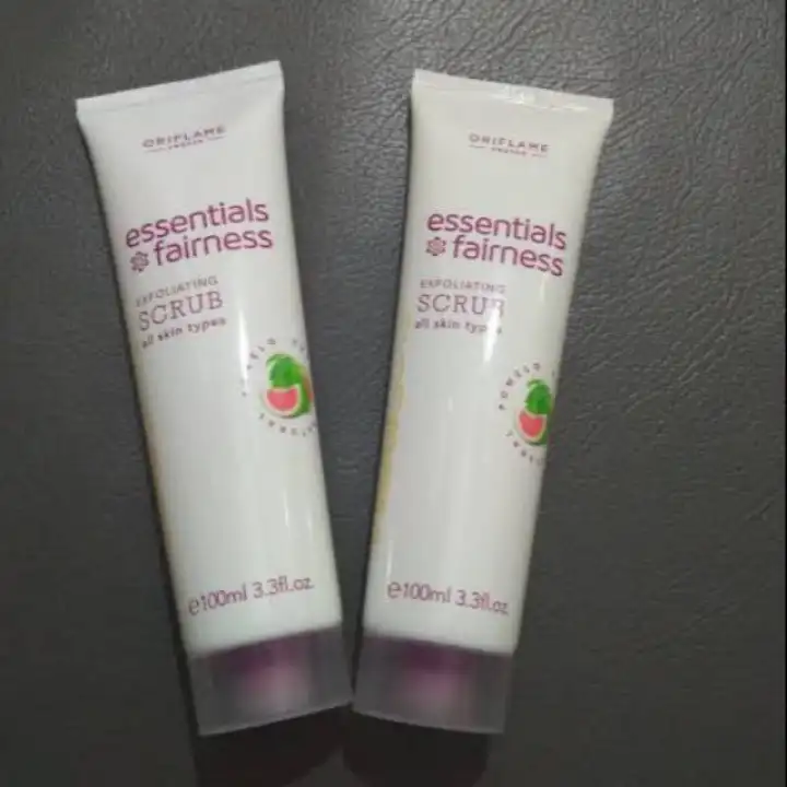 essentials fairness scrub