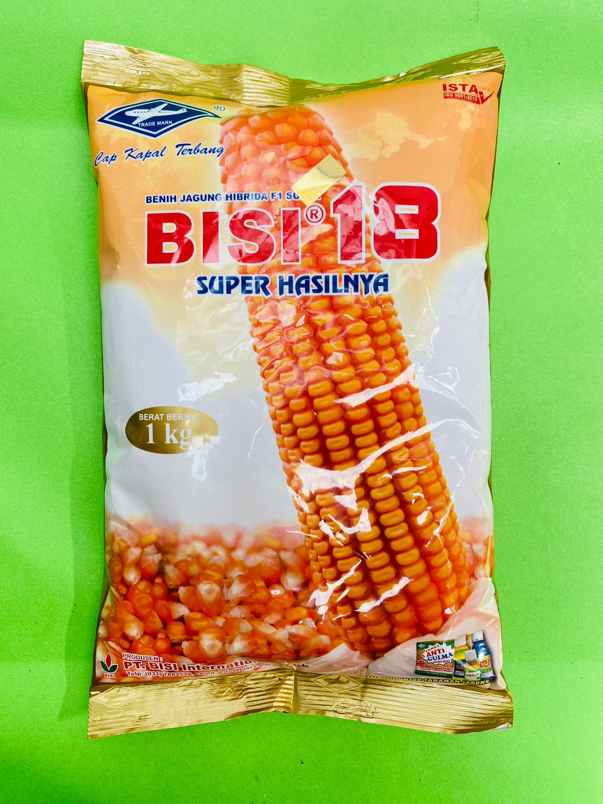 Benih Jagung Super Hibrida Kemasan 1kg Bisi 18 Lazada Indonesia