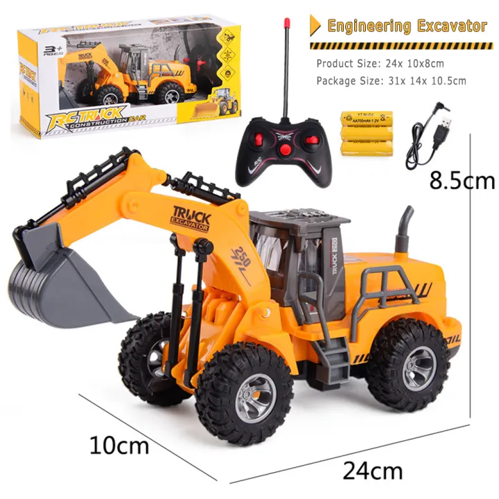 backhoe toy remote control