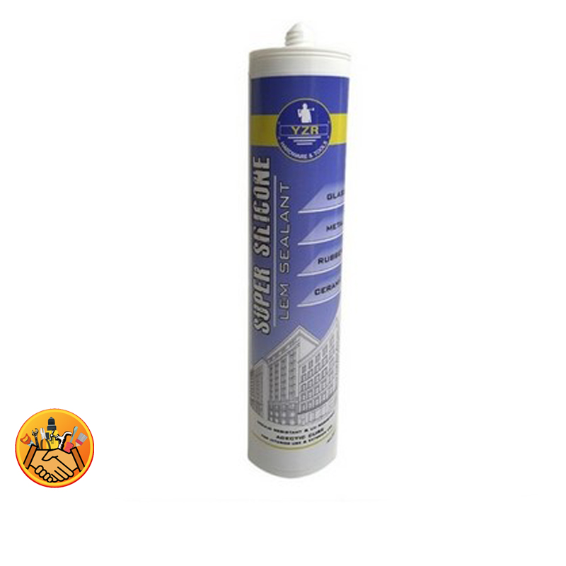 SELLEYS ACRYLIC SEALANT 280GRAM Lem Kaca sealent Silicone Clear Bening