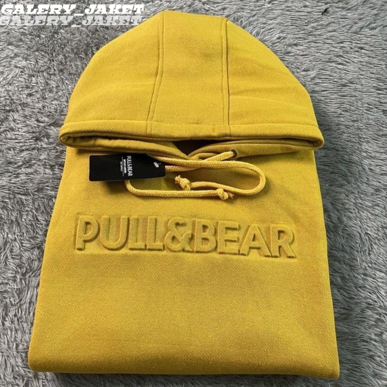 Hoodie pull and deals bear kuning