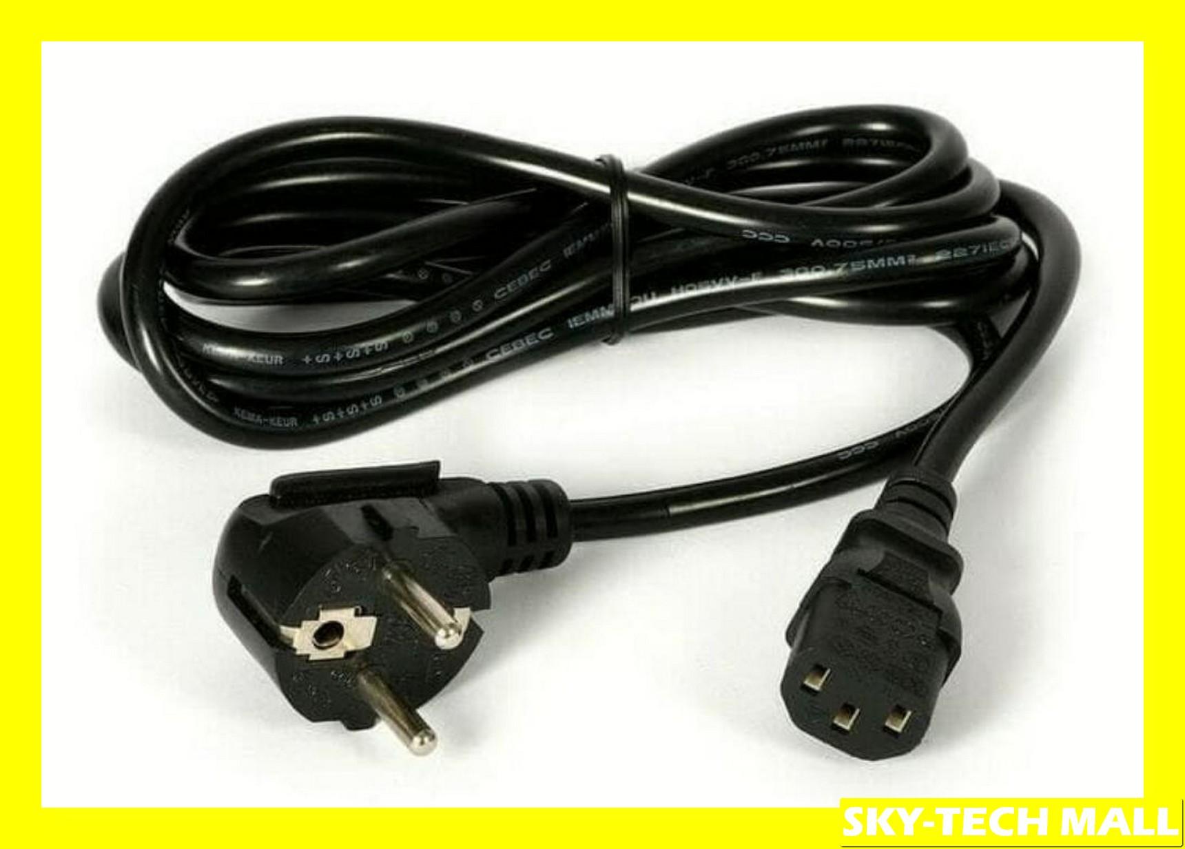 Kabel Power Cpu Pc Komputer Monitor Ke Listrik 2M Kuat Awet Bagus 1M
