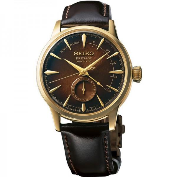 SEIKO PROSPEX TURTLE ABALON NIGHT SRPD46 SRPD46K1-Jam Tangan Pria-Black-Strap Rosegold Brown.