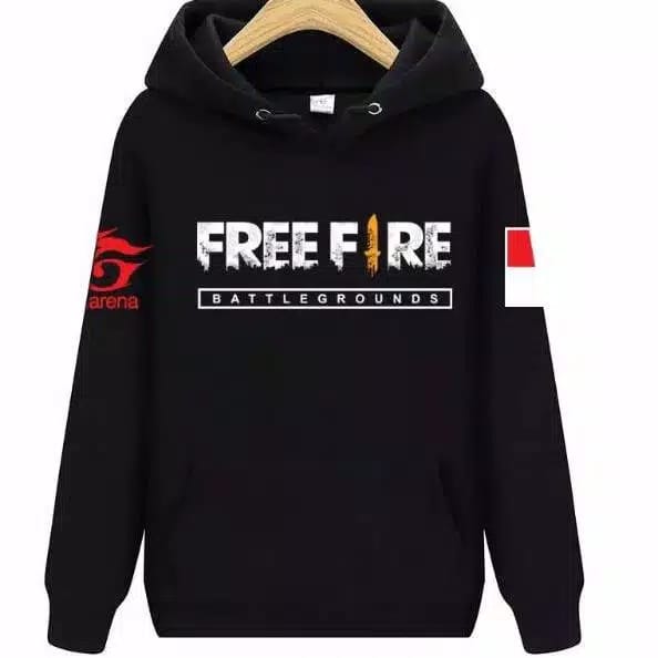 Jaket Hoodie Ziper Pria Motif Baru Gamed Free Fire Master Setyl Trending Printing Fullprint