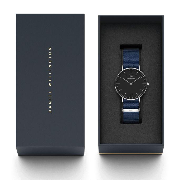 Jam Tangan Pria Wanita Classic Bayswater Black Silver Ukuran 36mm dan 40mm Original / Jam Tangan Wanita / Jam Berkualitas / Jam Trendy / Jam Termurah / Jam Cantik / Jam Terbaru 2019