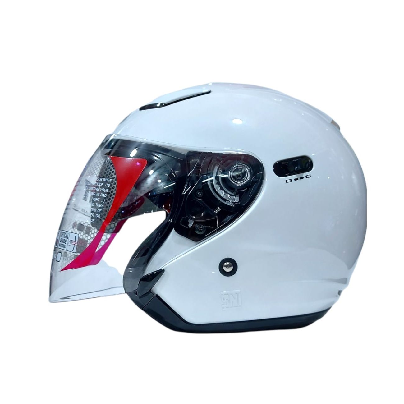 Jual Helm Kyt Half Face Double Visor 
