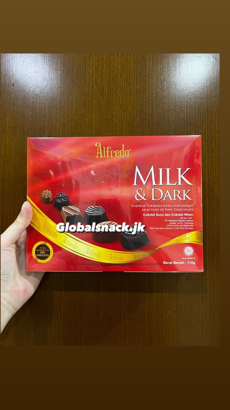 ALFREDO FINE DARK CHOCOLATE / DARK & WHITE CHOCO / MILK & DARK