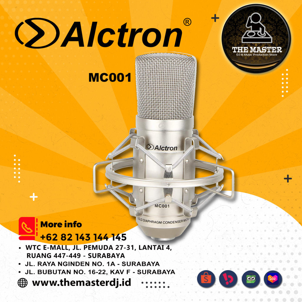 [Ready Stock] Alctron MC001 | MC 001 Condenser Microphone | Lazada ...