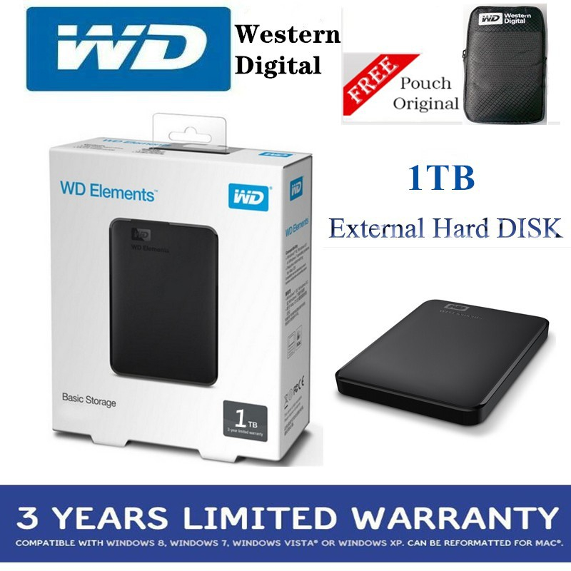 wd elements 2tb vs my passport xbox one