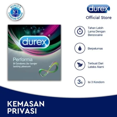 Kondom Durex Performa isi 3 pcs