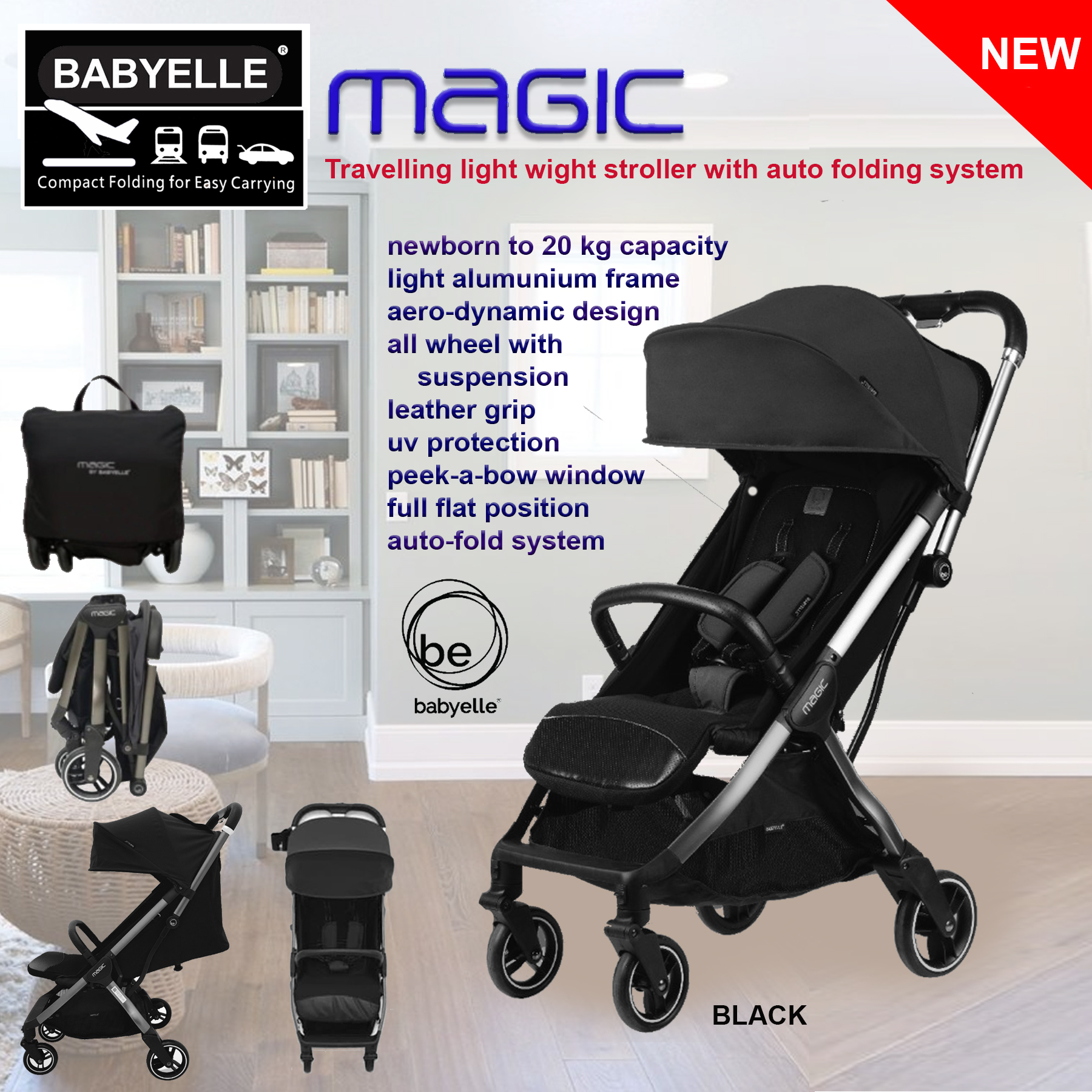 Stroller bayi outlet baby elle