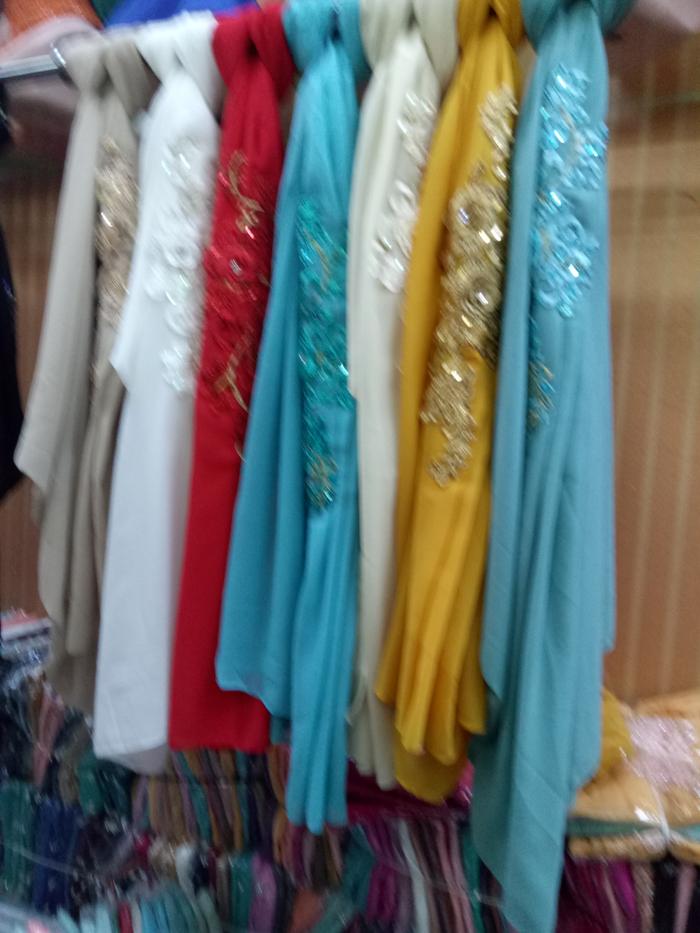 jilbab instan pesta / DZA Laris Fashion