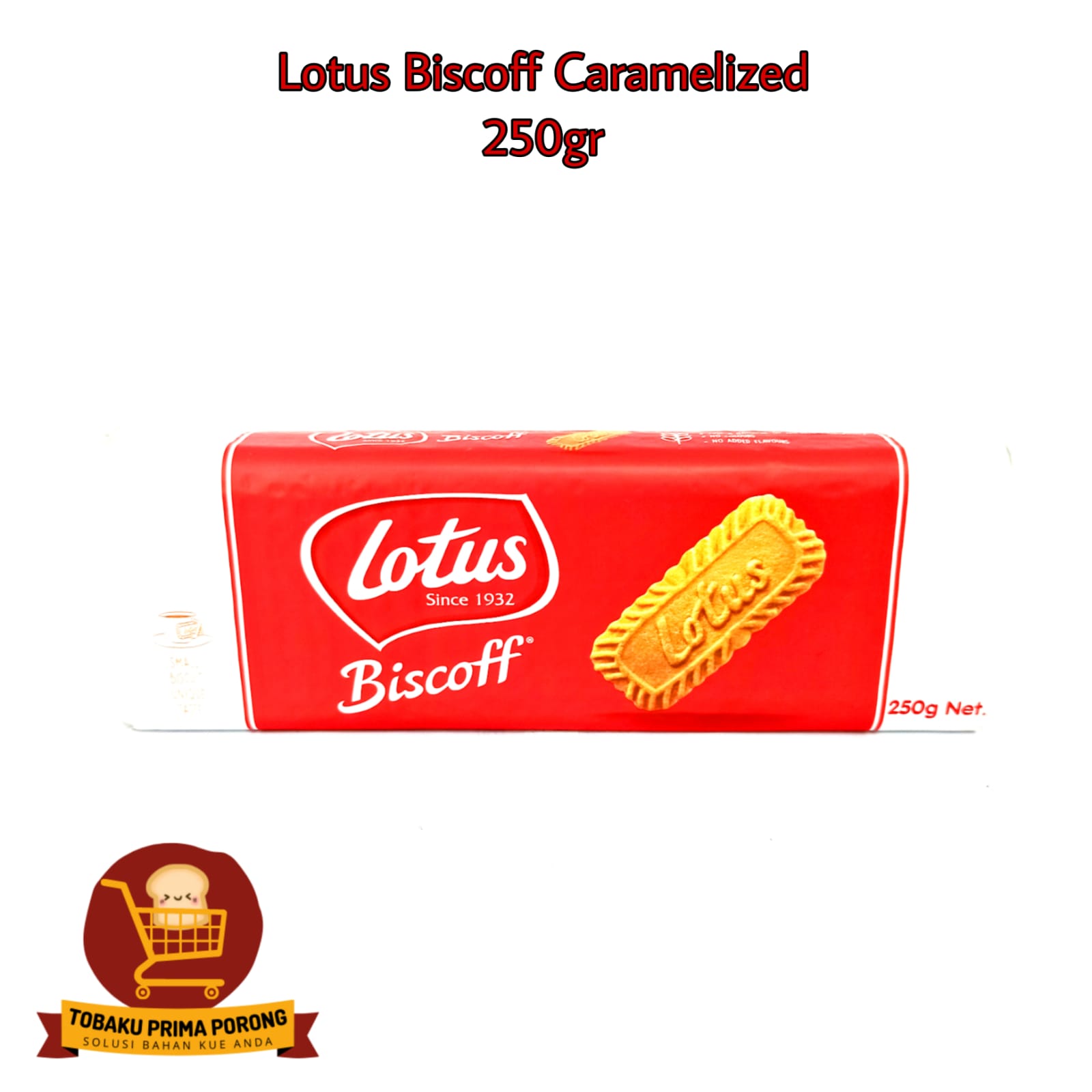 LOTUS BISCOFF CARAMELIZED 250GR | Lazada Indonesia