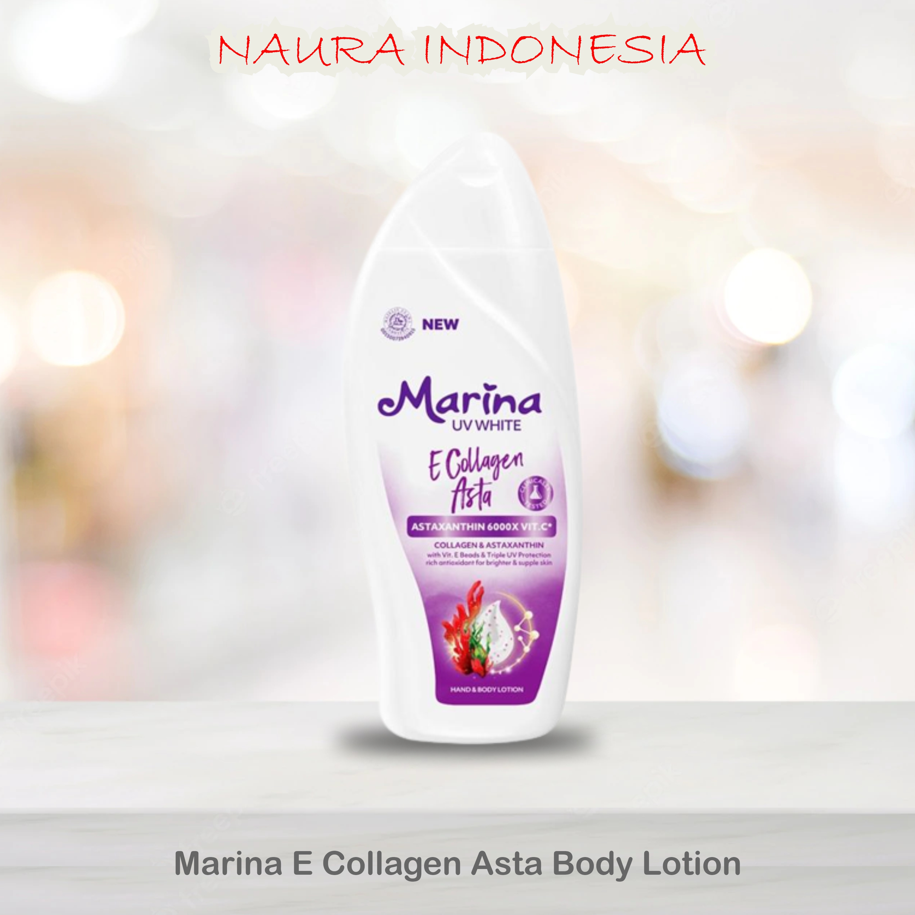 Marina Body Lotion E Collagen Asta (2 Ukuran) Lazada Indonesia