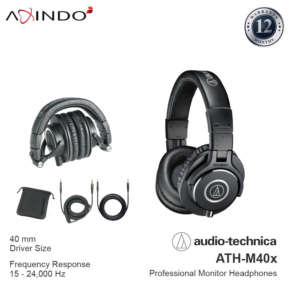 Audio Technica ATH-M40X Professional Studio Monitor Headphones