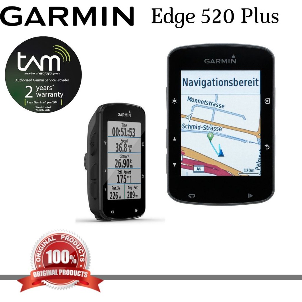 Jual Garmin Edge 520 Plus Terbaru 