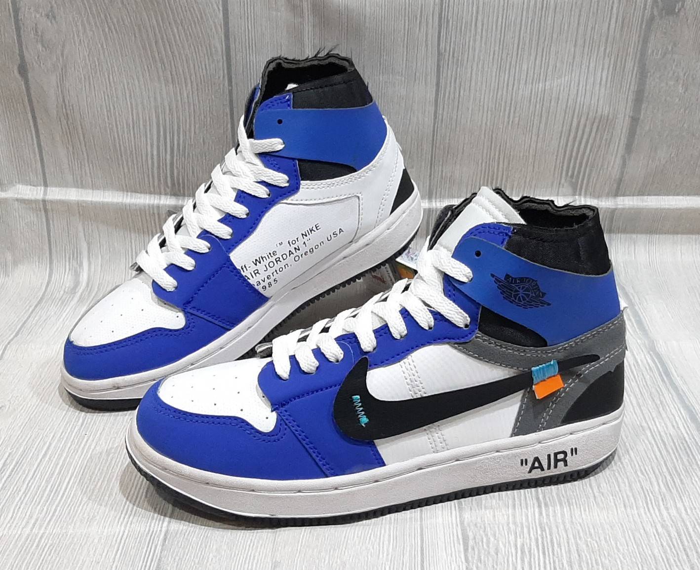 Sepatu Pria Sneakers Nike Air Jordan High Off White Murah Lazada Indonesia