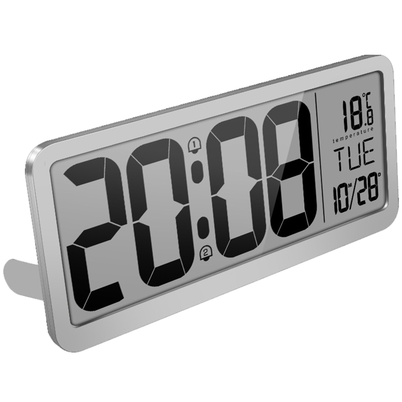 Extra Large Digital Wall Clock Desk Clock Auto Time Self Setting Alarm Clock Auto Dst Time Changing Jumbo Number Clock Date Temperature Display Lazada Ph