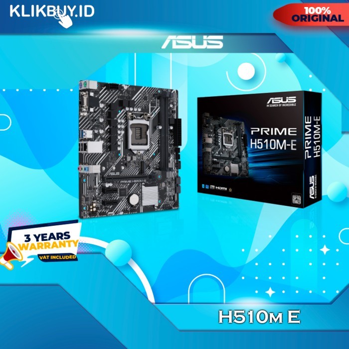 Motherboard Intel Asus Prime H510m E Gen 11 10 Lazada Indonesia