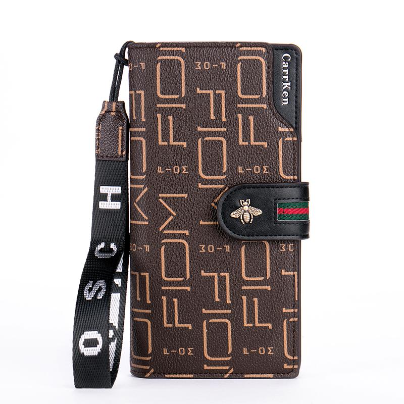 2019 model baru Dompet wanita model panjang Gaya Korea modis ritsleting Model Wanita dompet multifungsi Kapasitas Besar suasana tas tangan