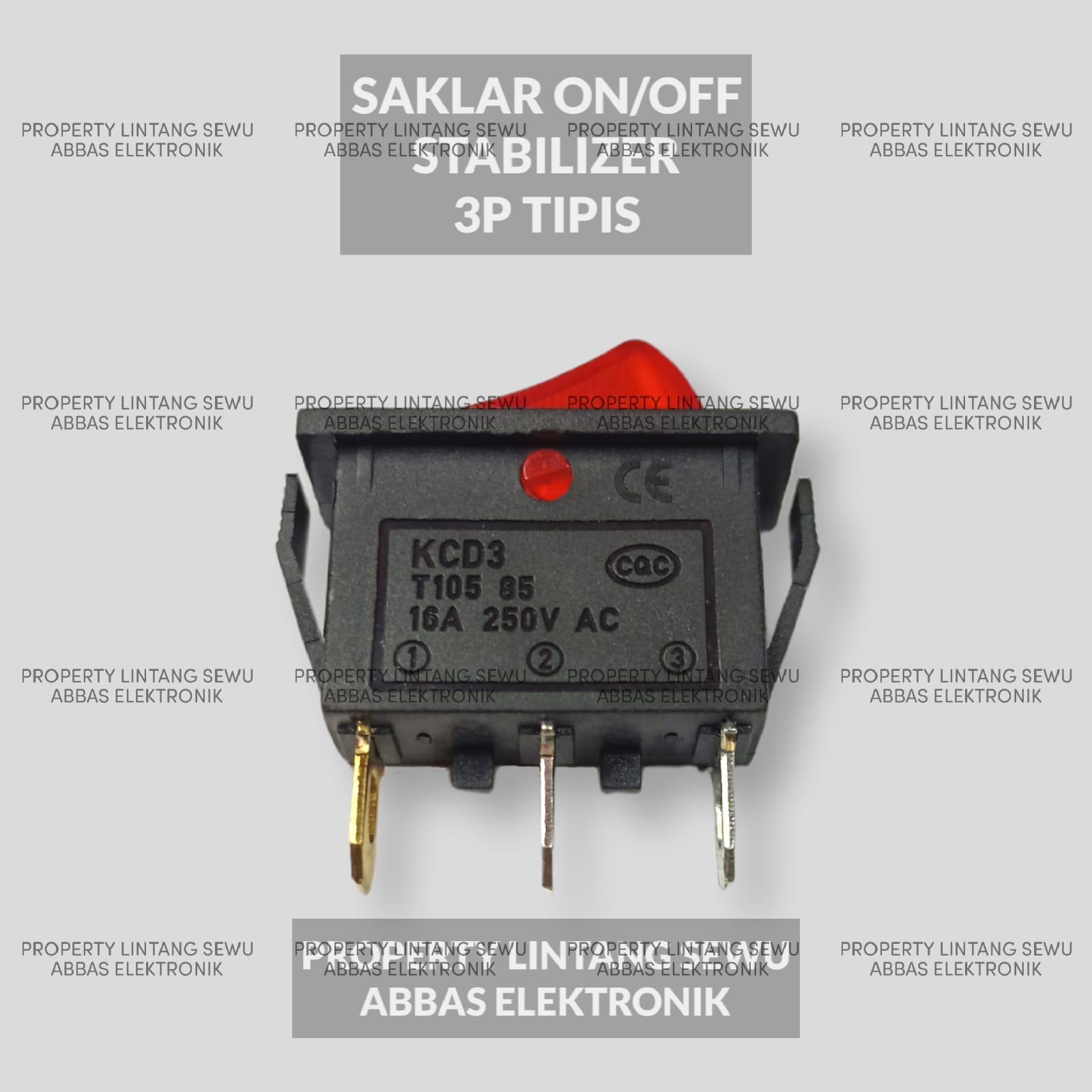 Saklar Switch On Off Tipis Pin Stabilizer Lazada Indonesia