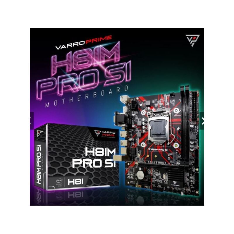 Motherboard Varro H81 socket LGA 1150 NEW Mobo PC H81 Lazada